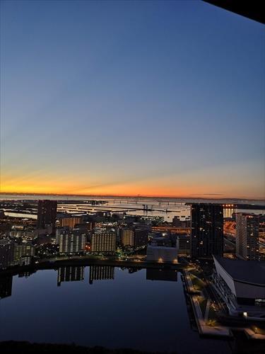 バルコニーからの眺望　２０２６年２月撮影