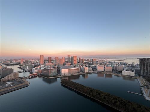 バルコニーからの眺望　２０２６年２月撮影