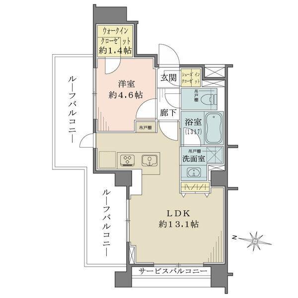 5階・角住戸につき、採光・通風に優れています。ウォークイン＆シューズインクローゼットなど収納が豊富。