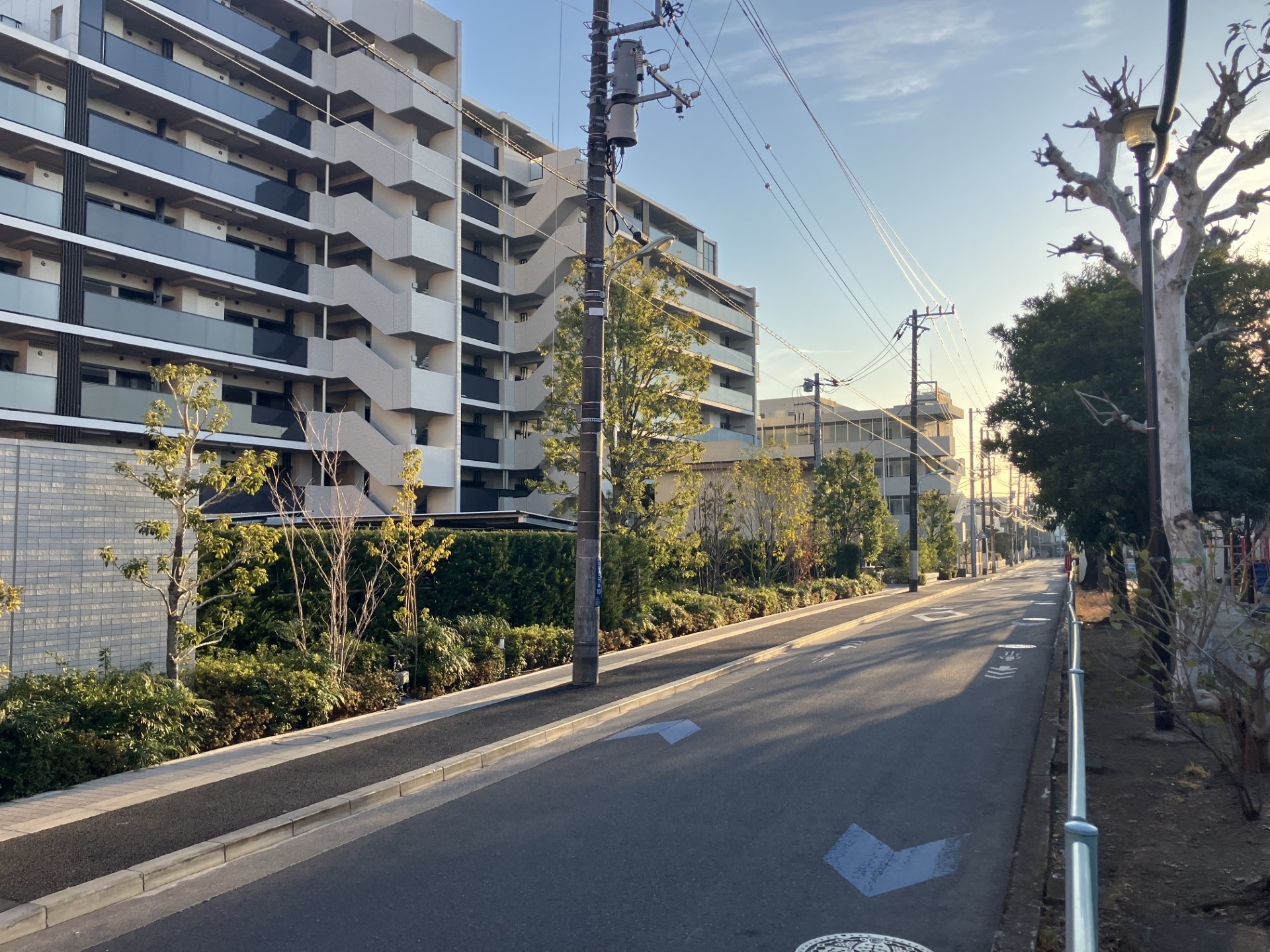 前面道路