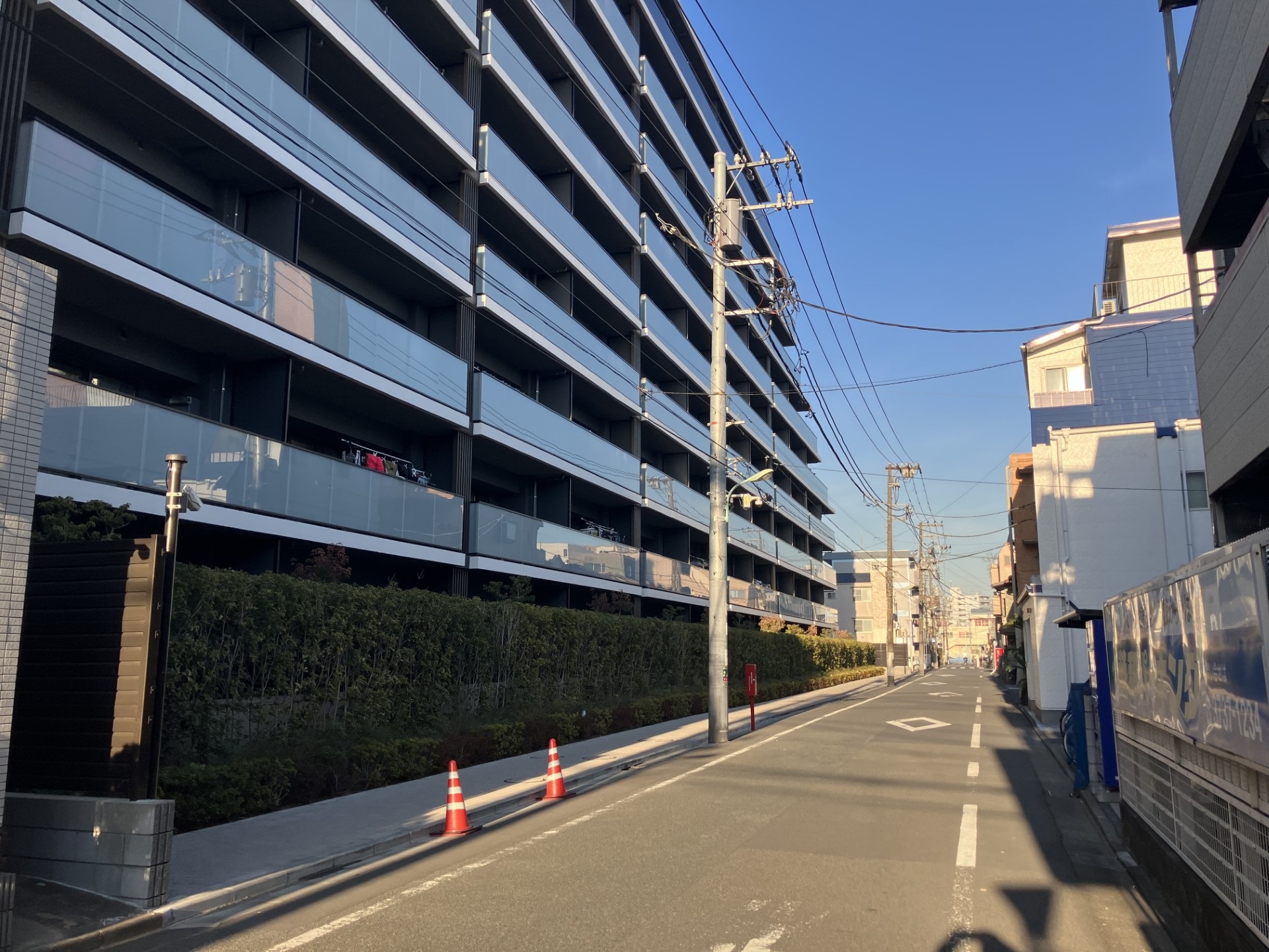 前面道路