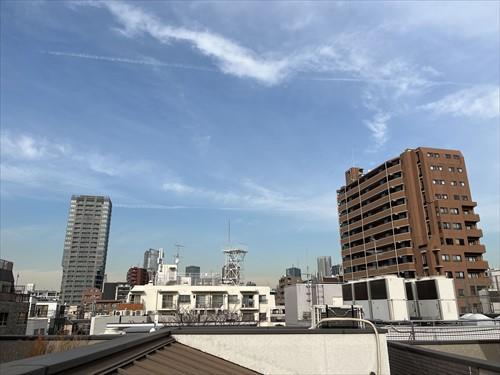 ルーフバルコニーからの眺望