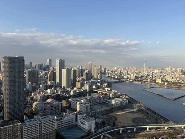 42階部分北向きにつき東京スカイツリーを望む（天候による）
