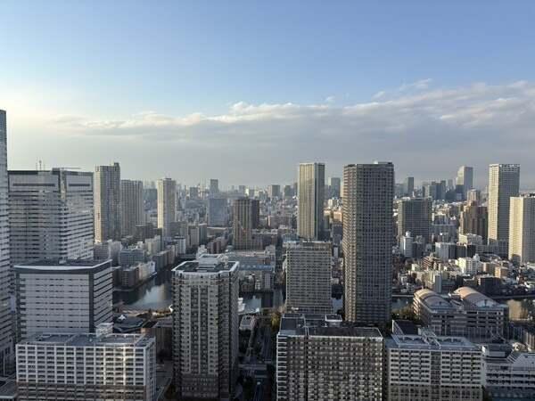 都心方面を望む眺望（天候による）