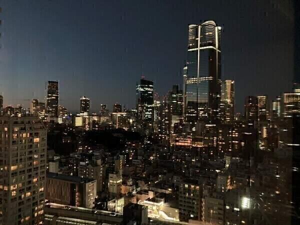 ◆LDより北側（麻布台ヒルズ方面）の夜景を望む
