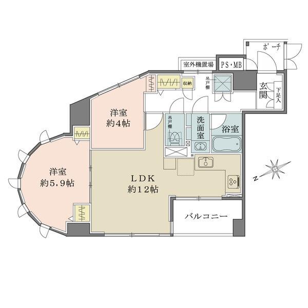 北西・北東・南東の3方角部屋、2025年1月末にリフォーム歴有り