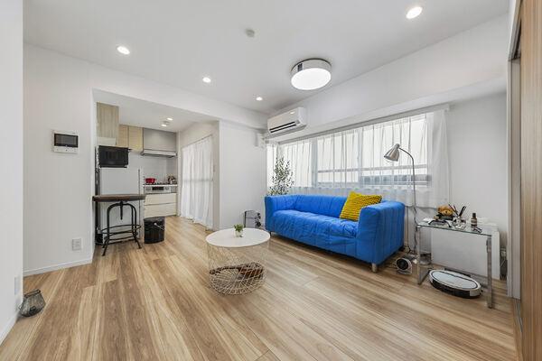 約12帖のリビングダイニングキッチン