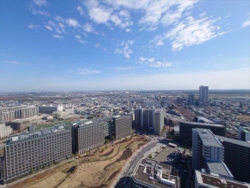 バルコニーからの眺望２０２６年３月撮影