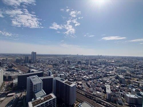 バルコニーからの眺望２０２６年３月撮影