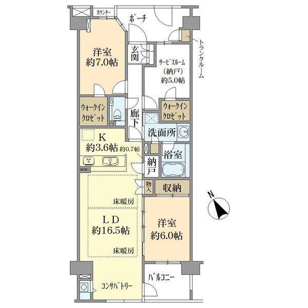 間取図(平面図)