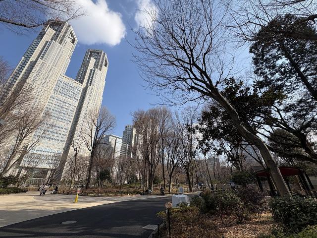 新宿中央公園 465m 写真撮影日：2026-02-01