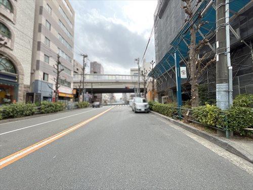 前面道路（２０２６年２月撮影）