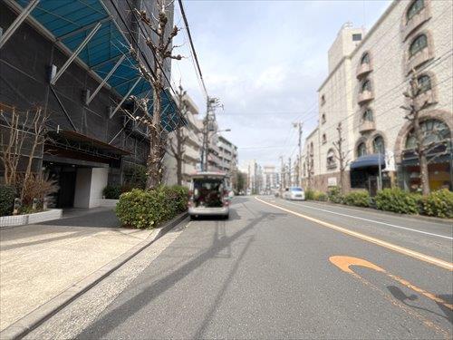 前面道路（２０２６年２月撮影）