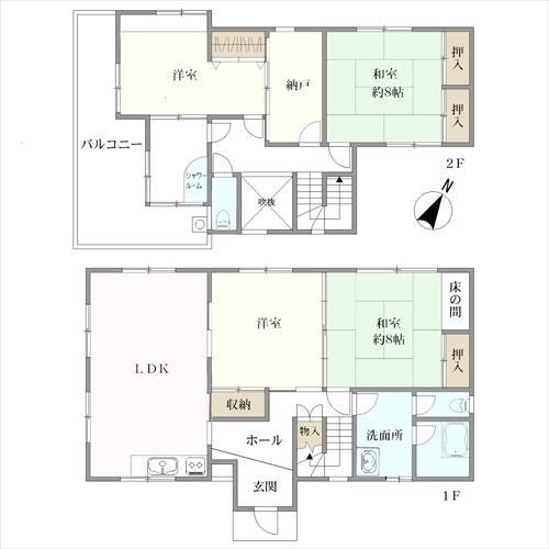 間取り：４ＬＤＫ