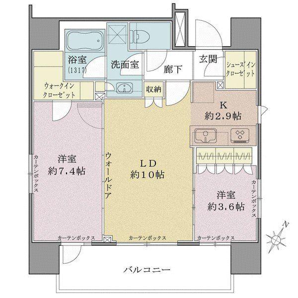 間取図(平面図)