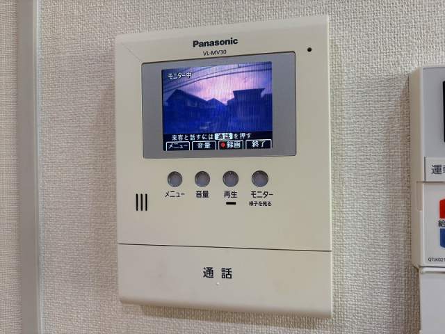 防犯設備 モニター付きインターフォン  写真撮影日：2026-05-23