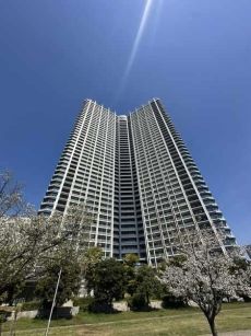 地上45階建免震・制震構造大規模タワーマンション。東京メトロ有楽町線「豊洲」駅徒歩12分の立地です。
