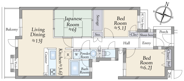 間取