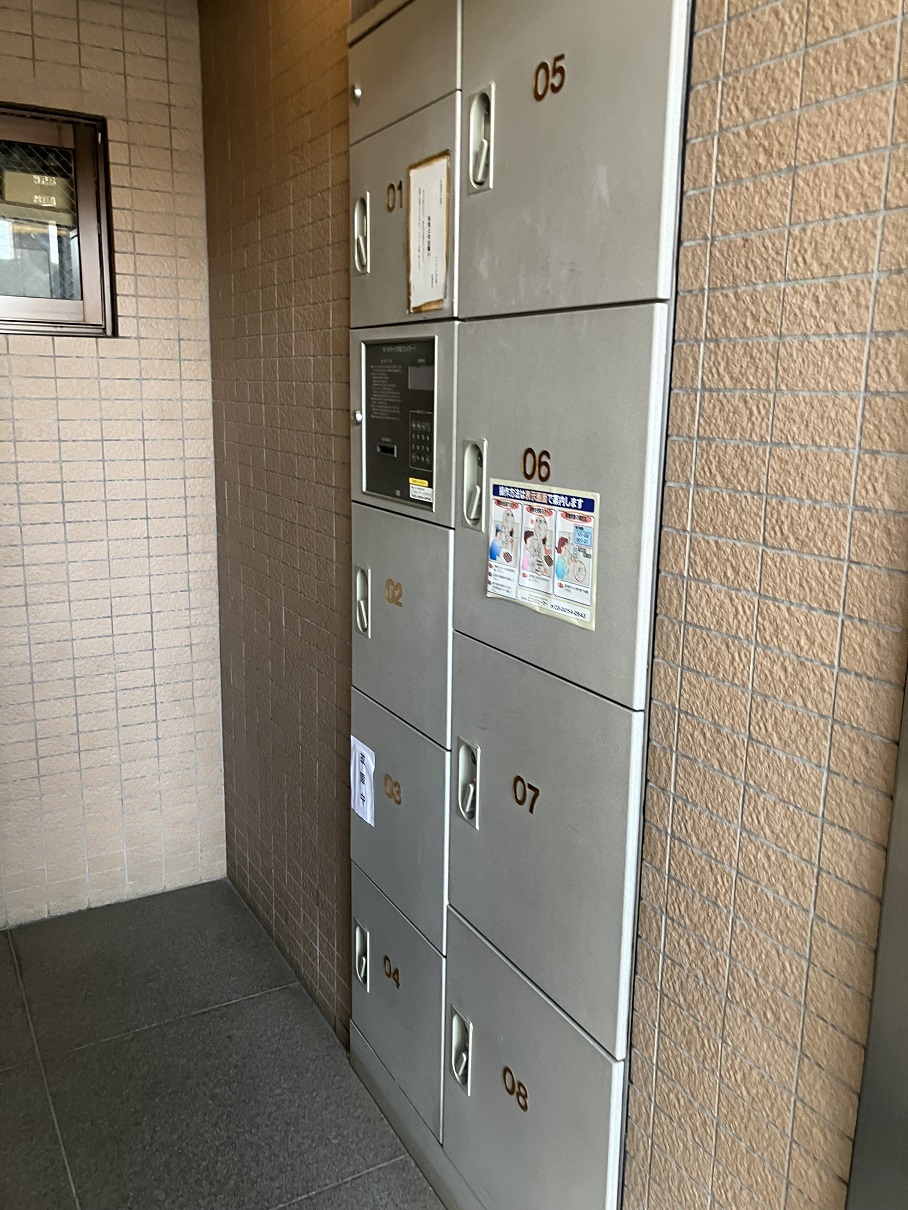 宅配ボックス（2026年4月撮影）