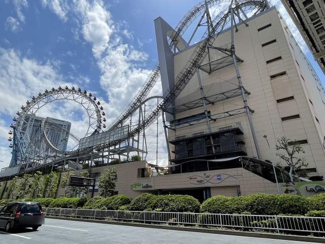 東京ドームシティ　ラクーア 430m 写真撮影日：2026-04-01