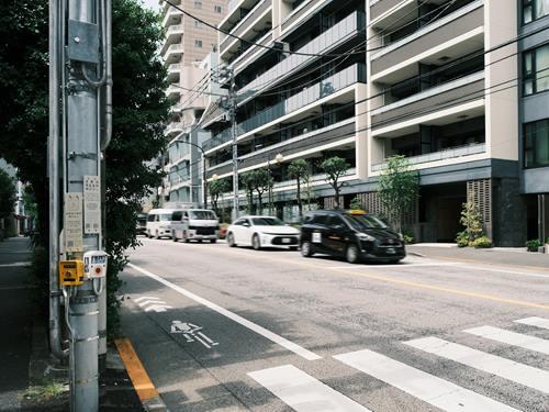 前面道路（撮影　２０２６．０４）