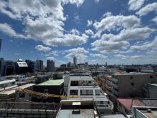 南向きバルコニーからの眺望