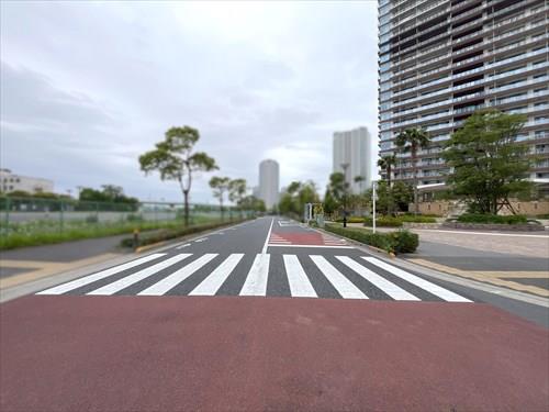 前面道路（２０２６年５月撮影）