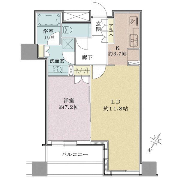 間取図(平面図)