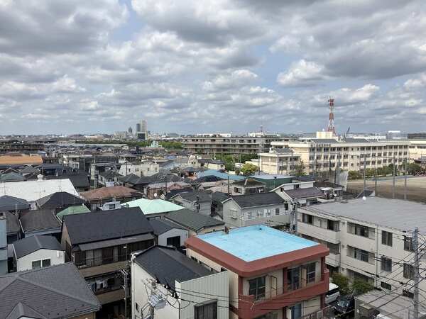 北側バルコニーからの景観