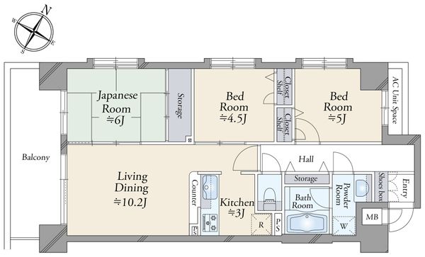 間取図(平面図)