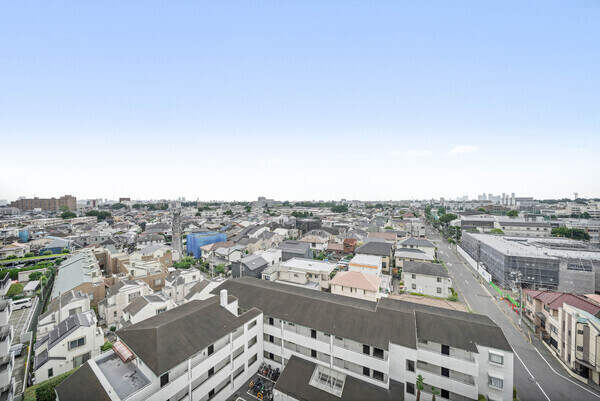 9階部分の南東向き住戸