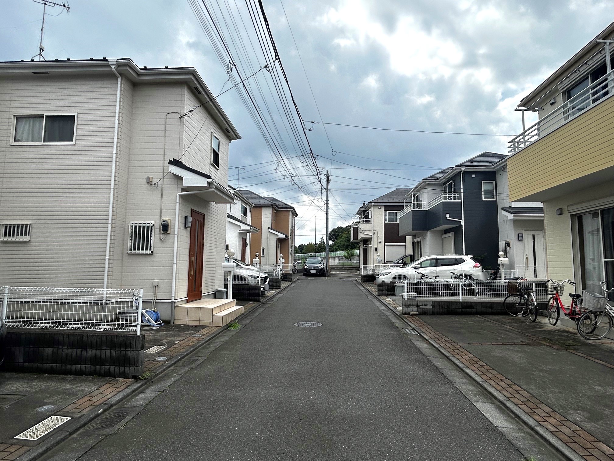 前面道路
