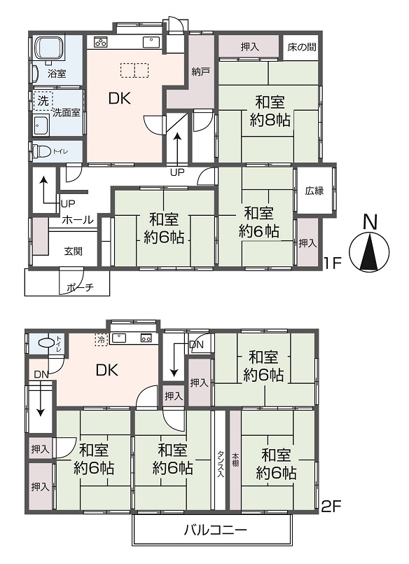 掲載の間取り図は設計図書を基に描き起こしたもので実際とは多少異なる場合があります。