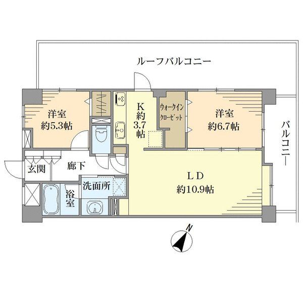 間取図(平面図)