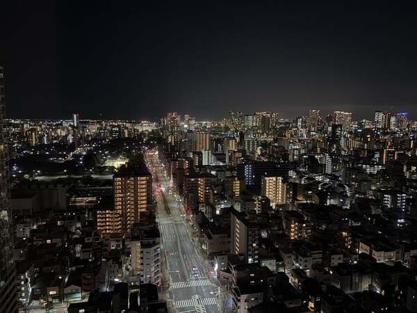 27階住戸からの夜景眺望