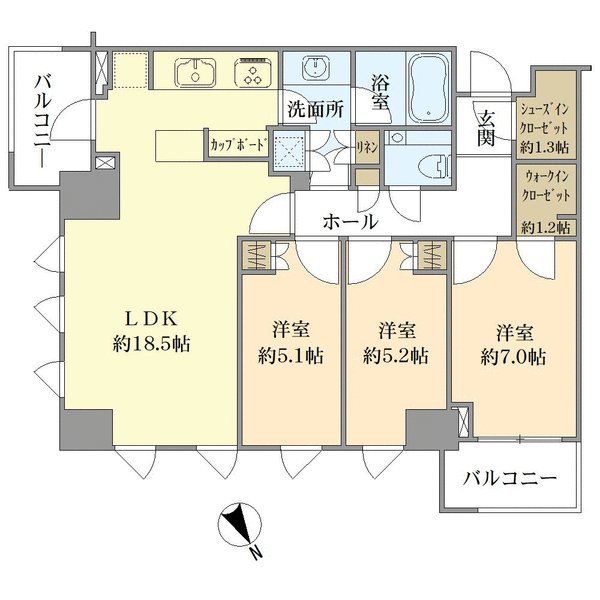 間取図(平面図)