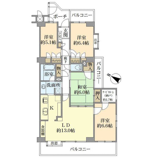 間取図(平面図)