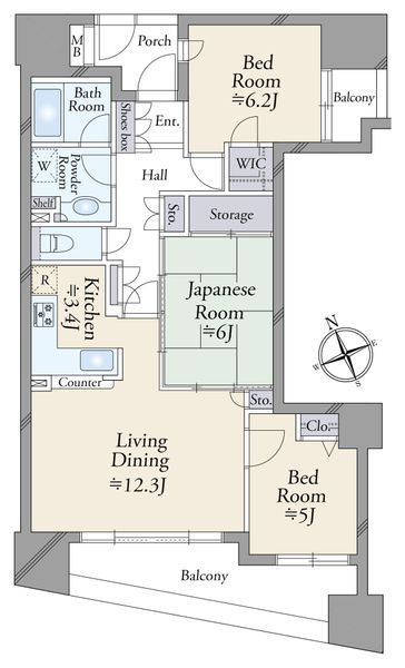 間取図