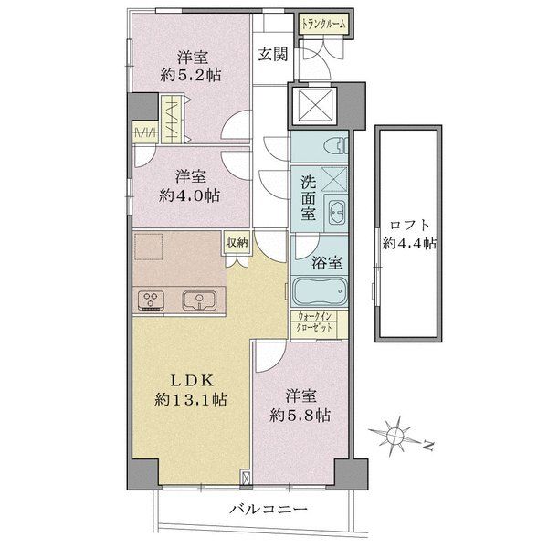 間取図(平面図)