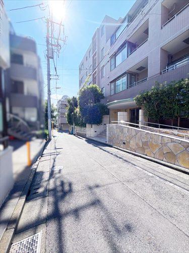 前面道路