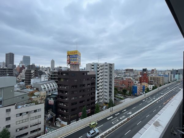 南西側バルコニーからの眺望