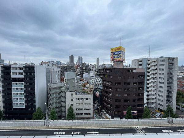 南西側バルコニーからの眺望
