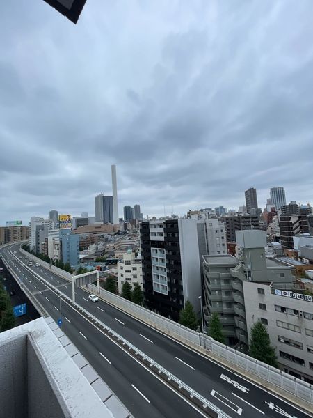 南西側バルコニーからの眺望