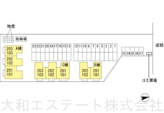 ABC配置図