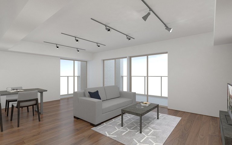 完成予想図/設計図面を基に描き起こしたもので実際とは多少異なる場合があります