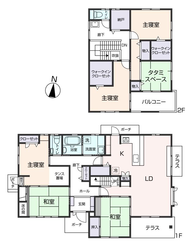 掲載の間取り図は設計図書を基に描き起こしたもので実際とは多少異なる場合があります。