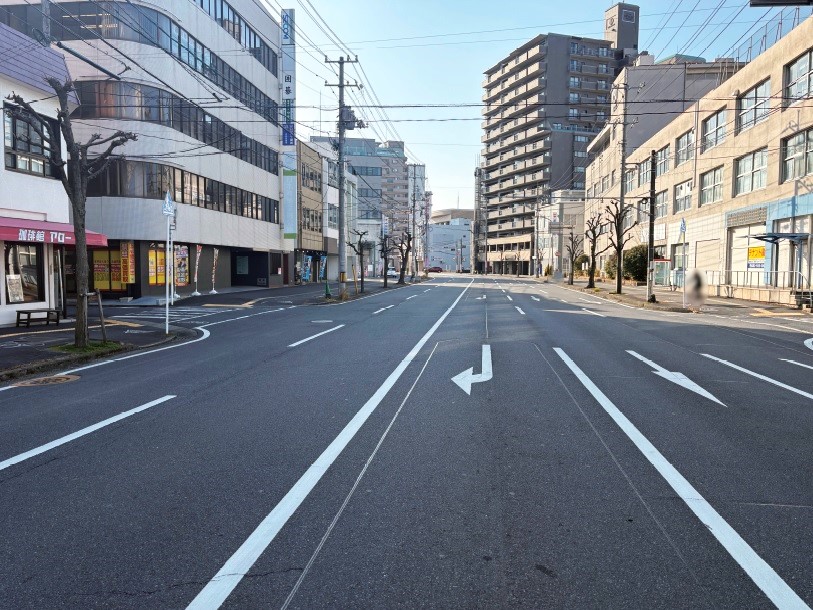 前面道路
