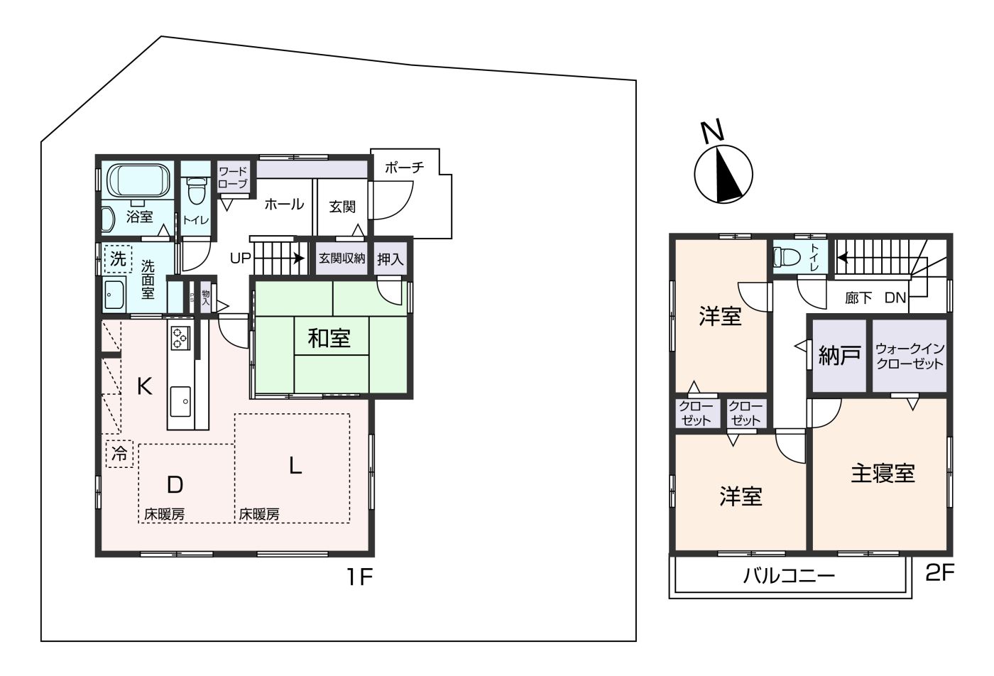 掲載の間取り図は設計図書を基に描き起こしたもので実際とは多少異なる場合があります。