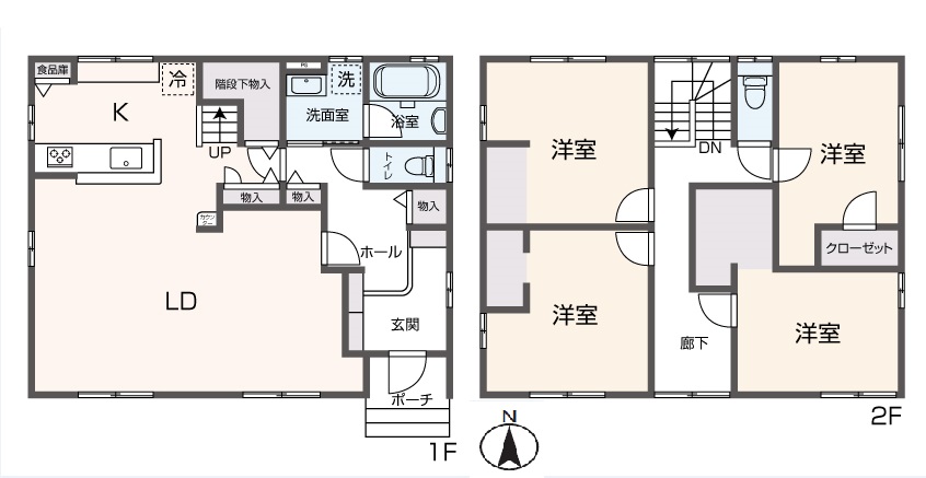 掲載の間取り図は設計図書を基に描き起こしたもので実際とは多少異なる場合があります。