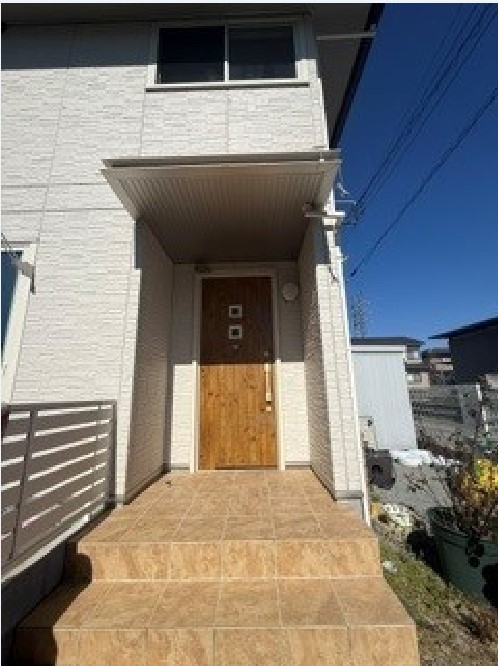 玄関外